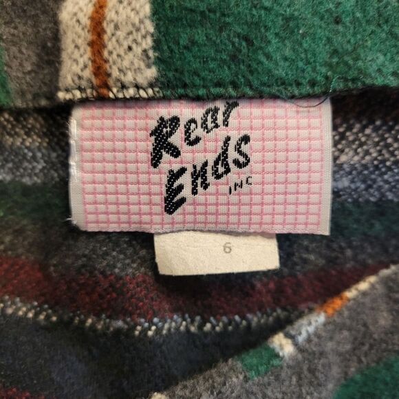 Rear Ends Vintage 90s Western Boho Blanket Maxi Skirt Women's Size 6 - Picture 2 of 8